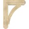 Ekena Millwork Thorton Craftsman Rough Sawn Bracket, Douglas Fir, 6"W x 28"D x 36"H BKT06X28X36THR04RDF - alternate 2